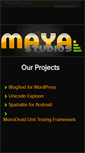 Mobile Screenshot of mayastudios.com